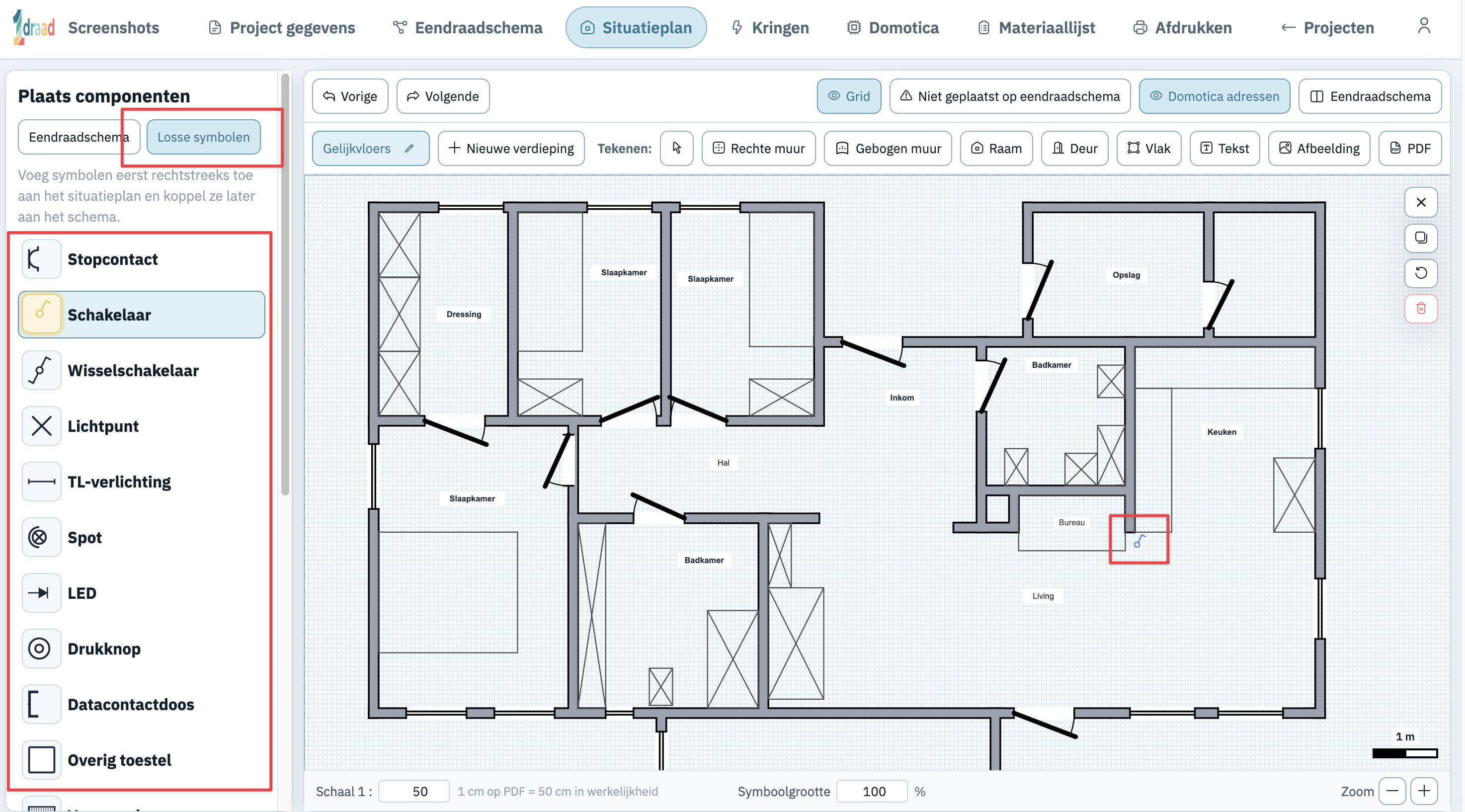 Step 2: draw layout